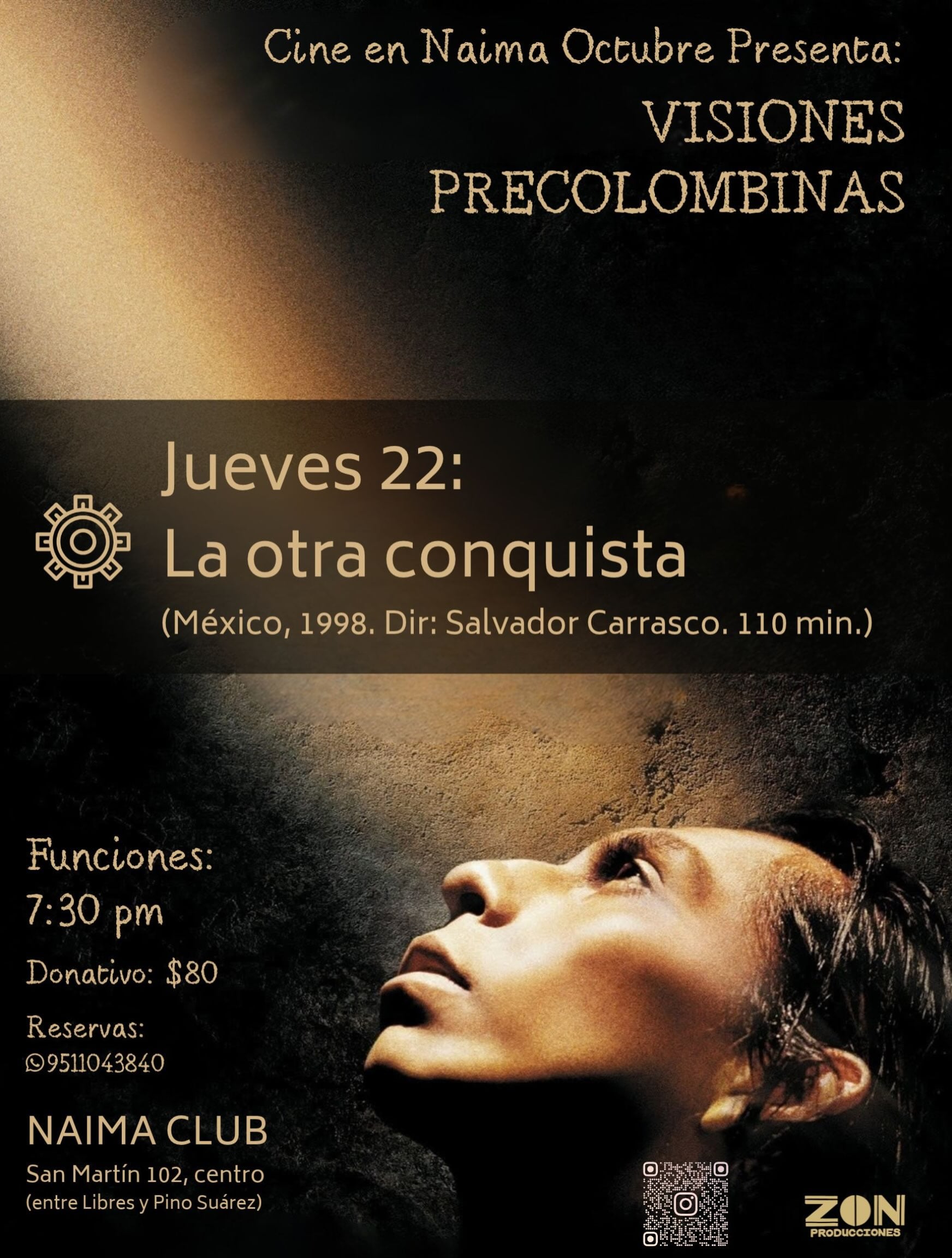 Visiones Precolombinas: La otra conquista — evento en Oaxaca en Naima Club