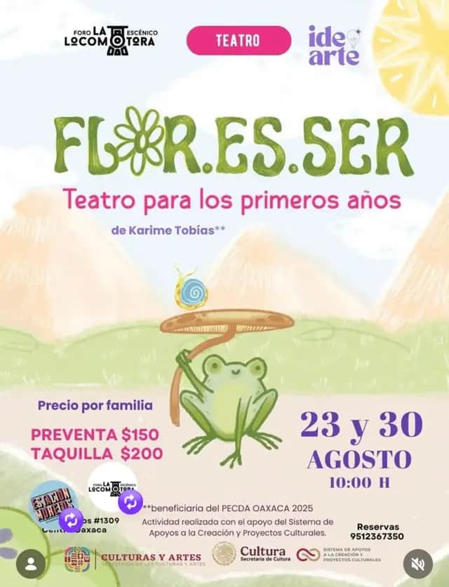 Flo-res-ser: Teatro para los Primeros Años