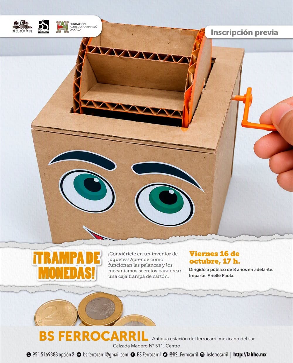 ¡Trampa de monedas! — evento en Oaxaca en BS Ferrocarril