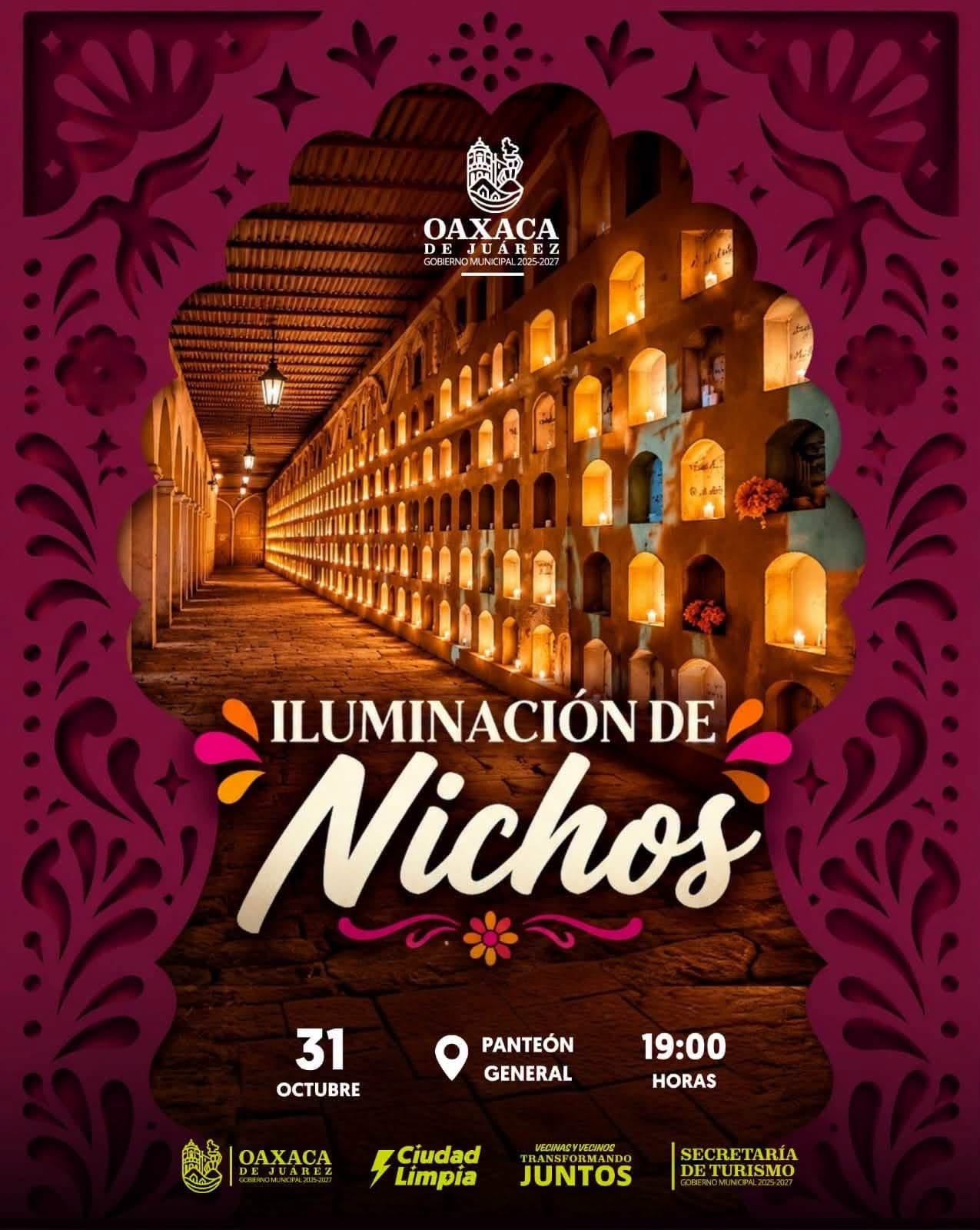 Iluminación de Nichos — evento en Oaxaca en Panteón General