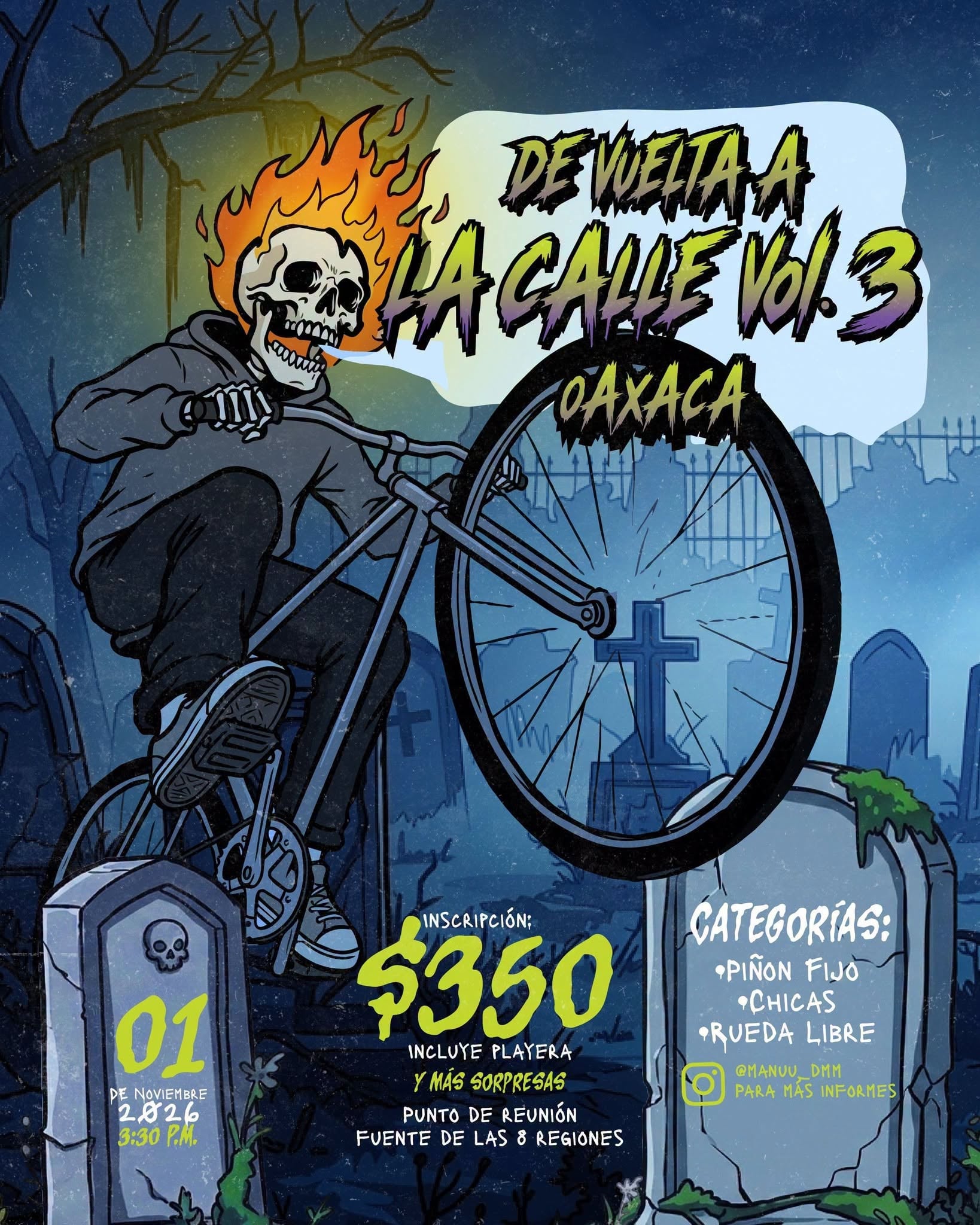 De Vuelta a la Calle Vol. 3 Oaxaca — evento en Oaxaca en Fuente de las 8 Regiones