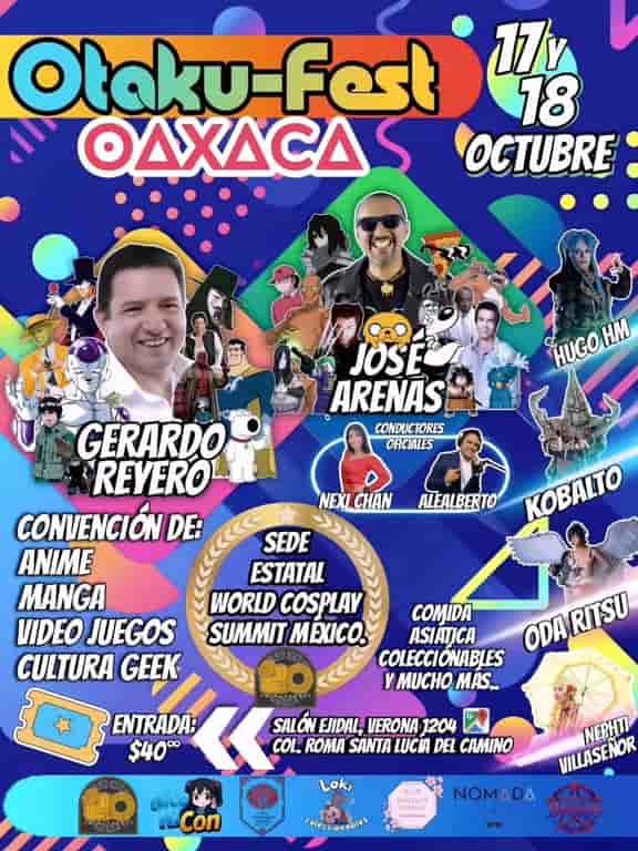 Otaku-Fest Oaxaca 2026: Convención de Anime, Manga y Videojuegos