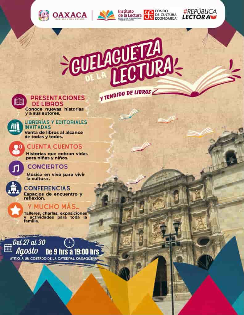 Guelaguetza de la Lectura: Presentaciones y Tendido de Libros
