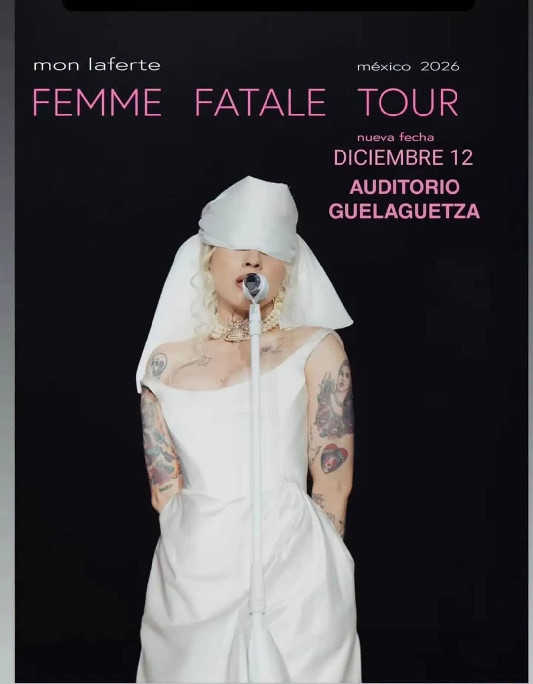 Mon Laferte: Femme Fatale Tour en el Auditorio Guelaguetza