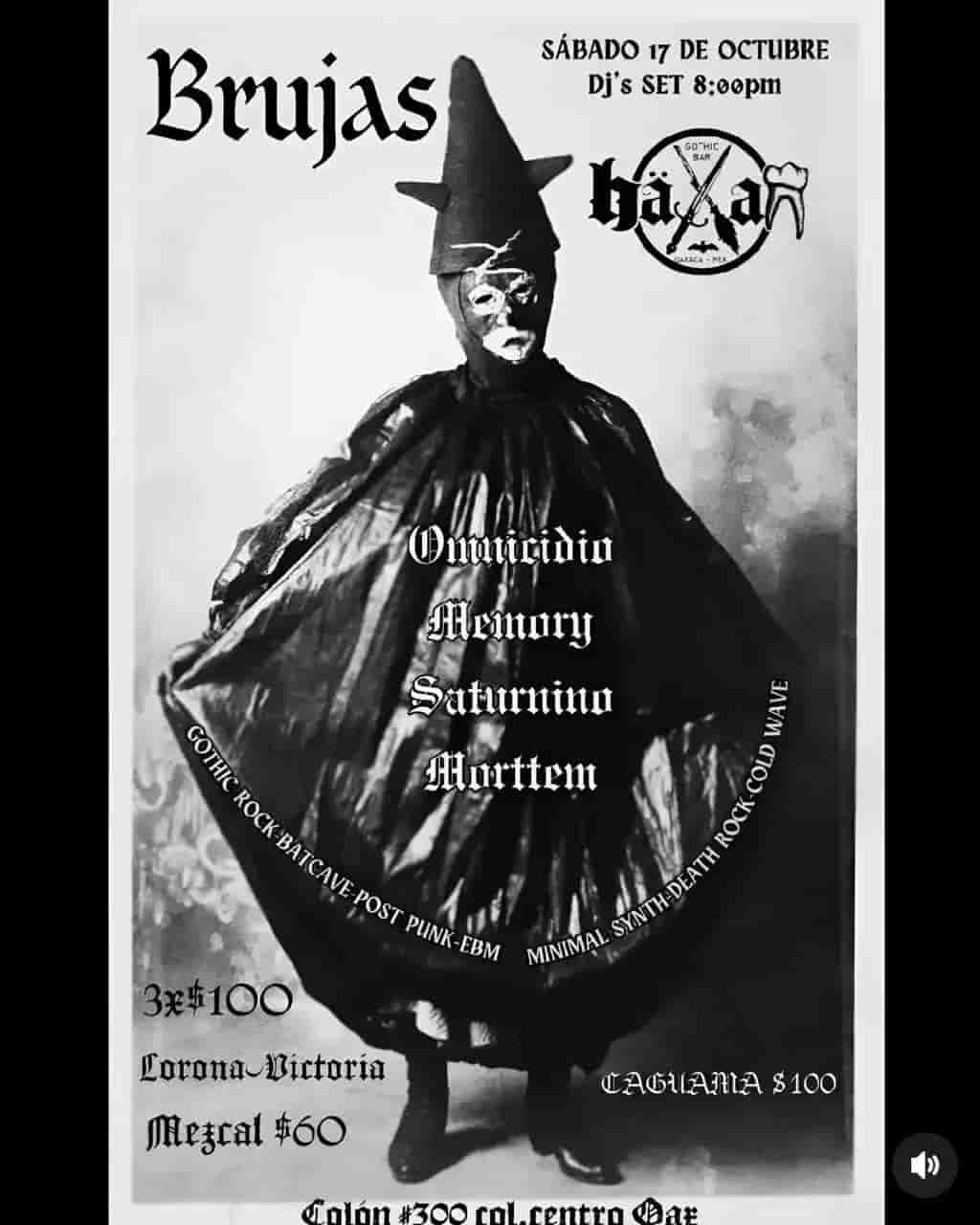 Brujas — evento en Oaxaca en Colón #300