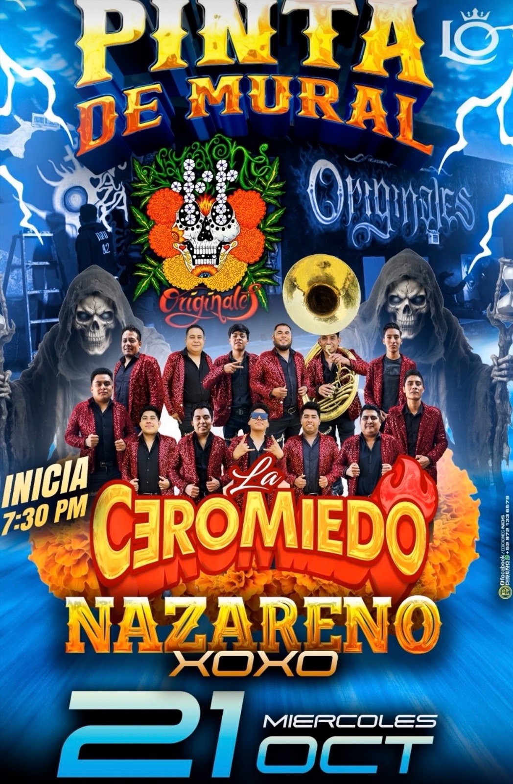 Pinta de mural — evento en Oaxaca en Nazareno Xoxocotlán
