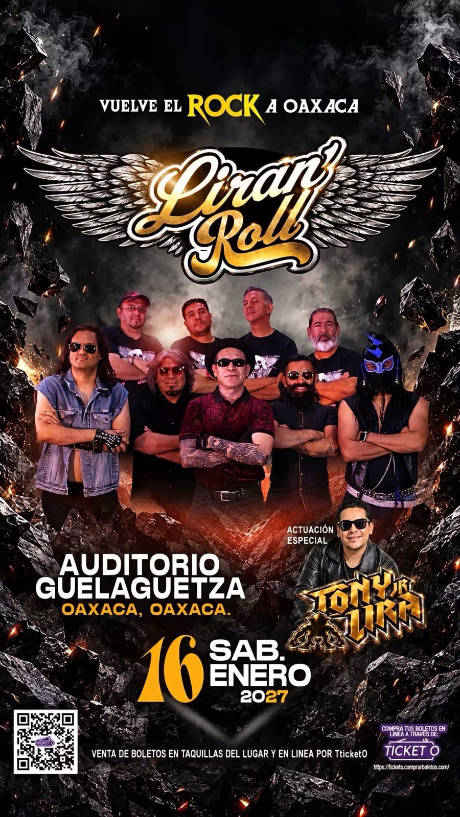 Liran' Roll y Tony Lira en Oaxaca — evento en Oaxaca en Auditorio Guelaguetza