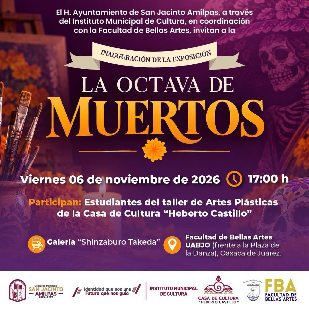 Inauguración: La Octava de Muertos — evento en Oaxaca en Galería Shinzaburo Takeda
