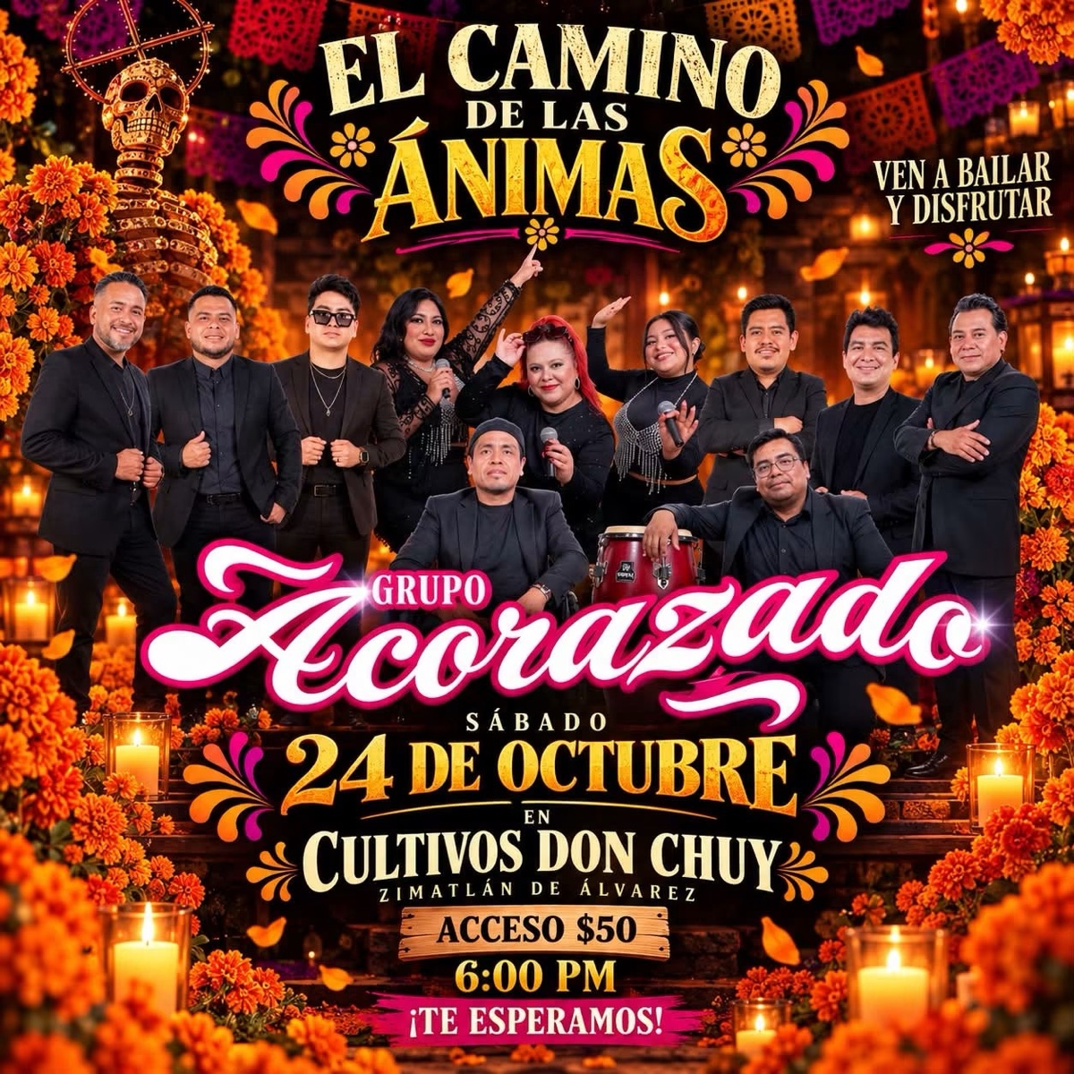 El Camino de las Ánimas: Grupo Acorazado — evento en Oaxaca en Cultivos Don Chuy