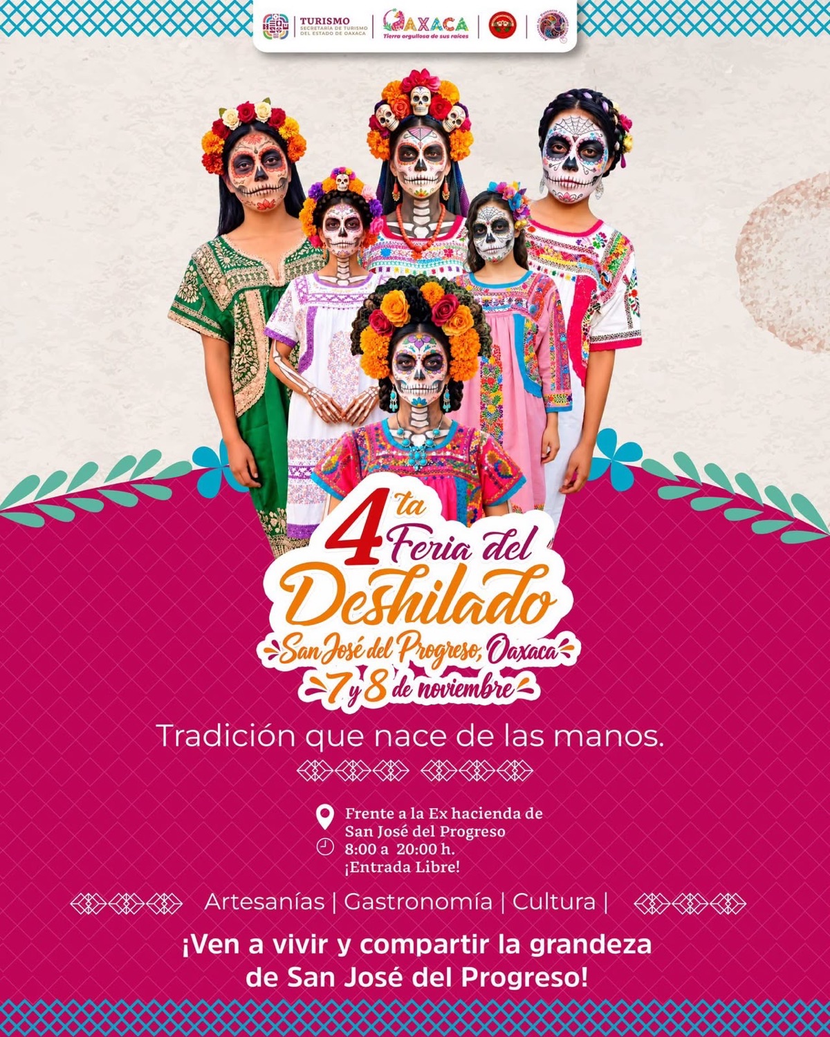 4ta Feria del Deshilado — evento en Oaxaca en Ex hacienda San José