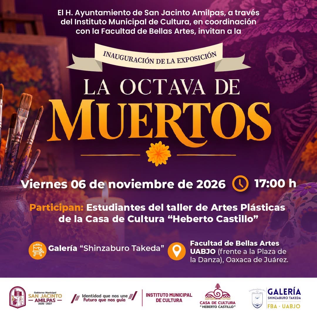Inauguración: La Octava de Muertos — evento en Oaxaca en Galería Shinzaburo Takeda