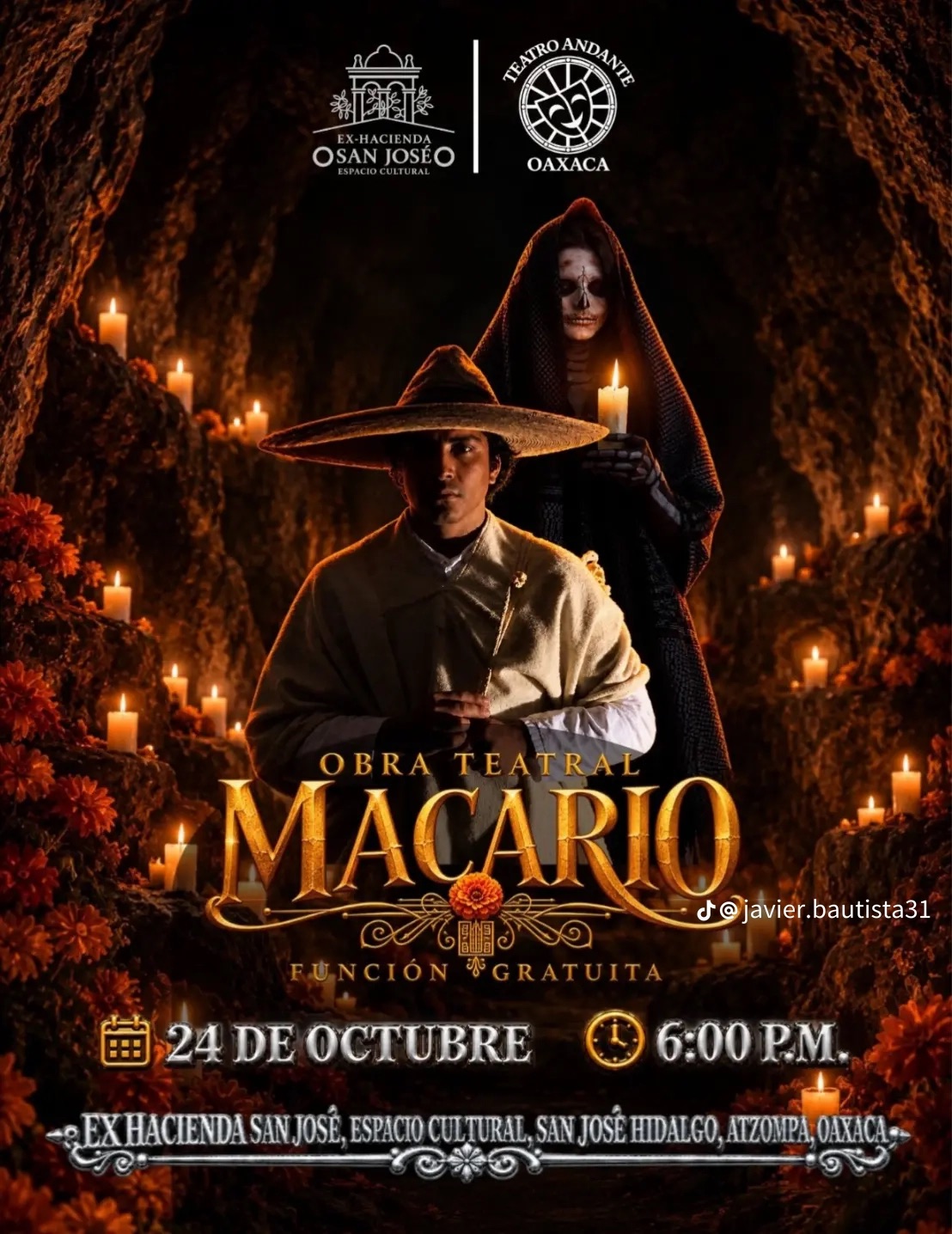 Macario - Obra Teatral — evento en Oaxaca en Ex Hacienda San José